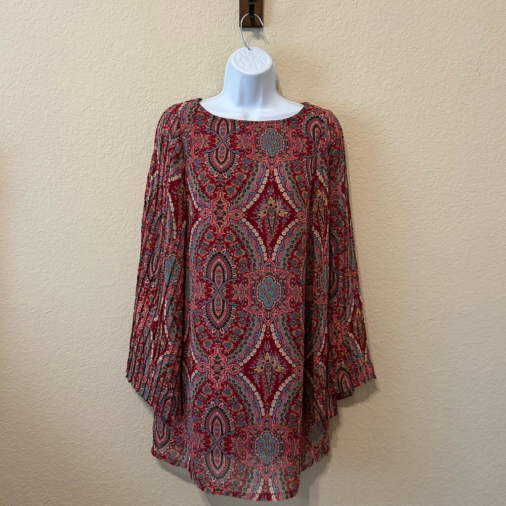 Fire Los Angeles Multicolor Boho Tunic